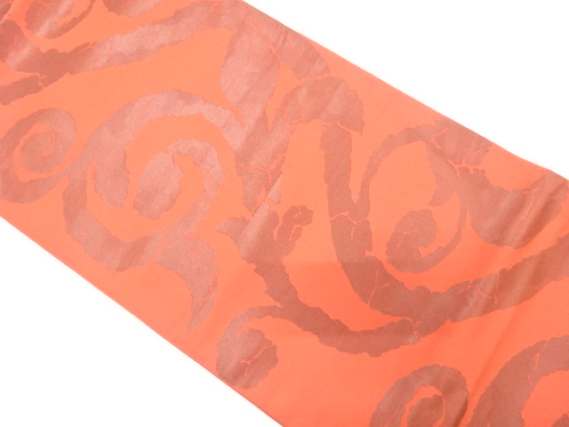 JAPANESE FUKURO OBI / WOVEN ARABESQUE